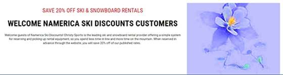 discount ski rentals with christy sports in crested butte